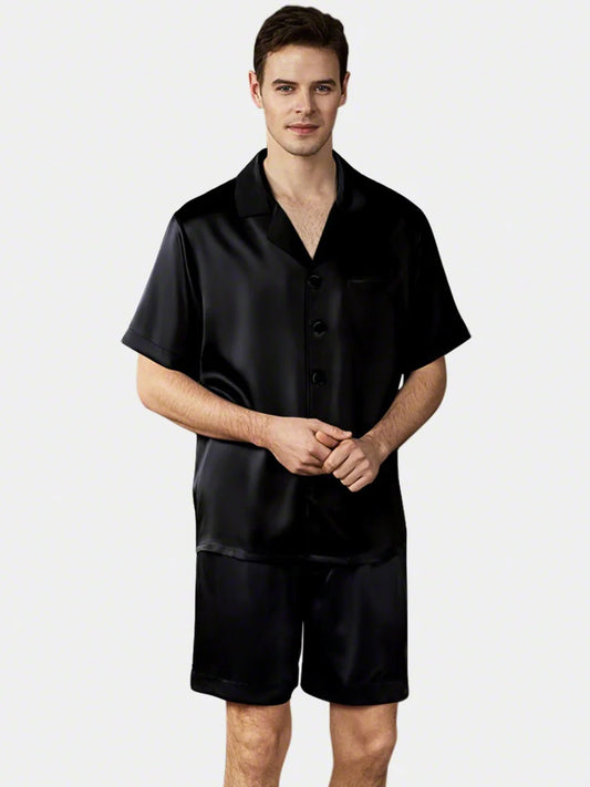 Sebastian-COMFORT PLUS-Men's pajama set short length. Perfect for All Day & Night Comfort.