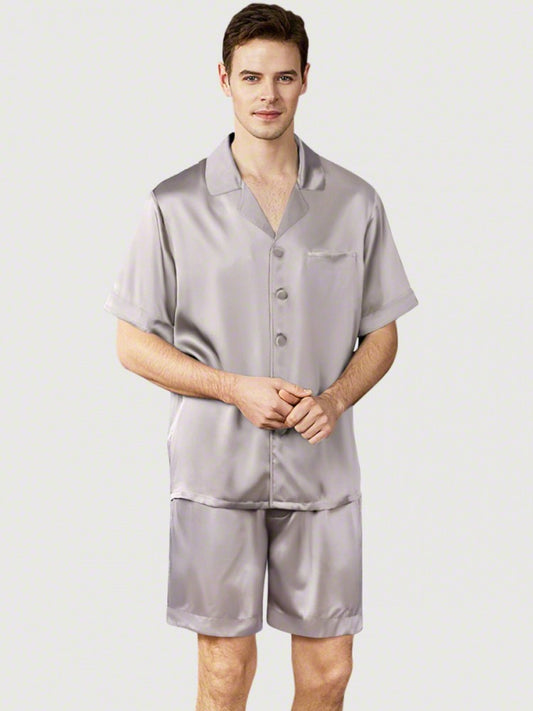 Sebastian-COMFORT PLUS-Men's pajama set short length. Perfect for All Day & Night Comfort.