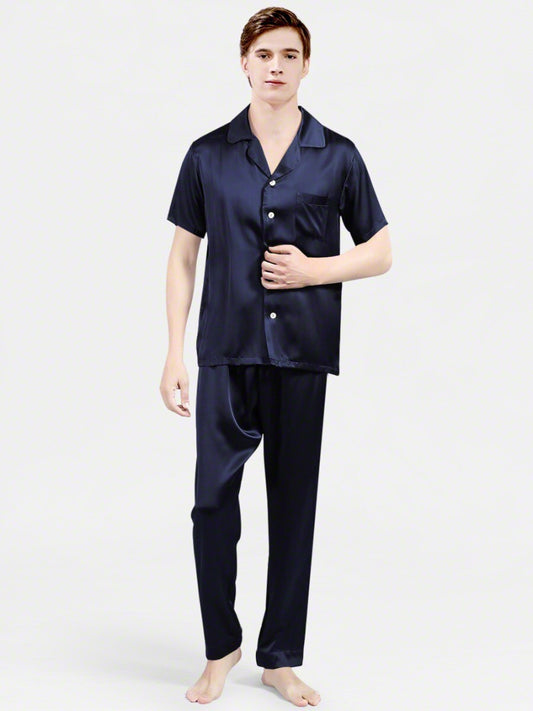 Sebastian-NIGHT COMFORT-Men's pajama set. Super Soft & Gentle Fabric for a Relaxing Night's Sleep.